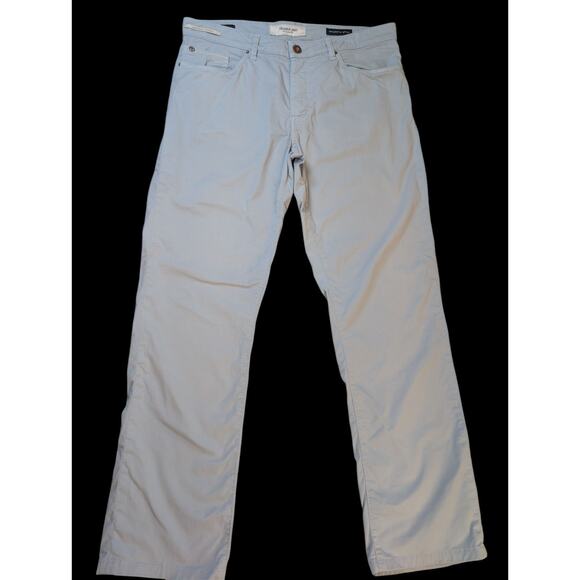 Teleria Zed Mens Italian Cobra 19A Size 35 US In Blue Ice Cotton Blend - Picture 2 of 13